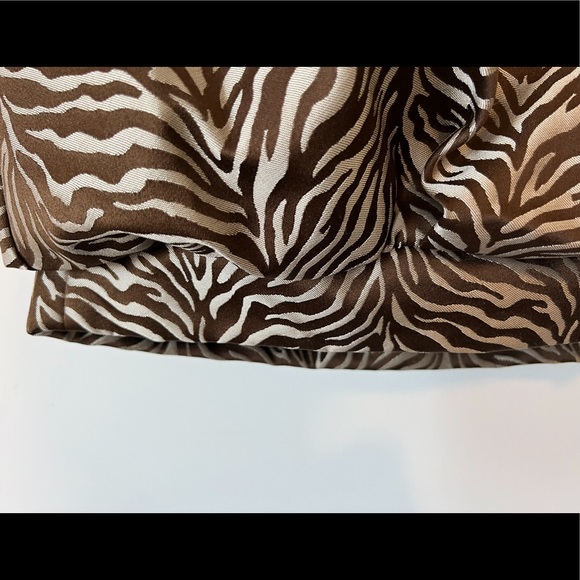 Zebra stripe Jessica McClintock Dress - Picture 3 of 4